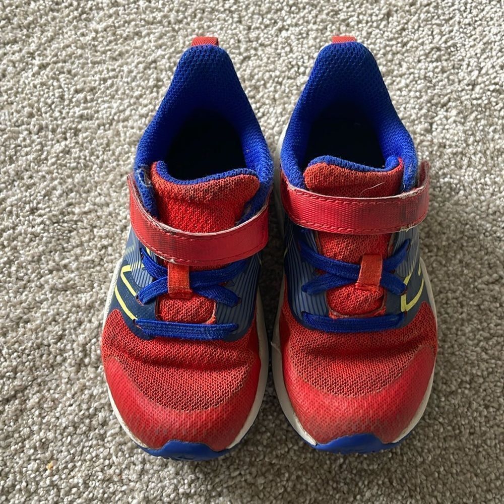 Toddler New Balance Red Sneakers